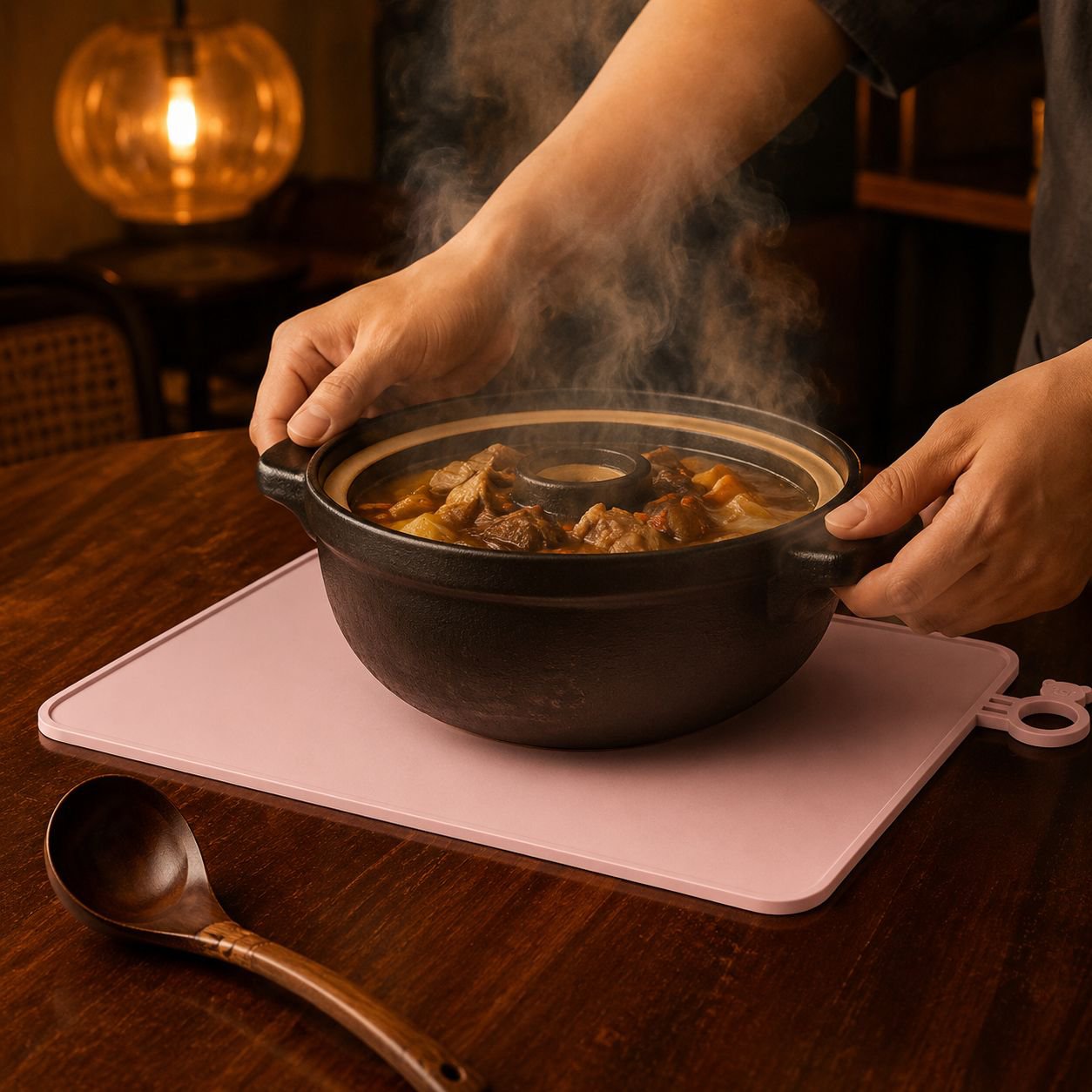 Taza plegable de silicona para alimentos