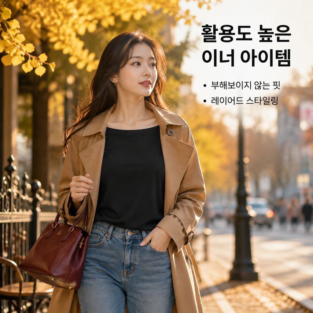 봄 신상 슬림핏 이너