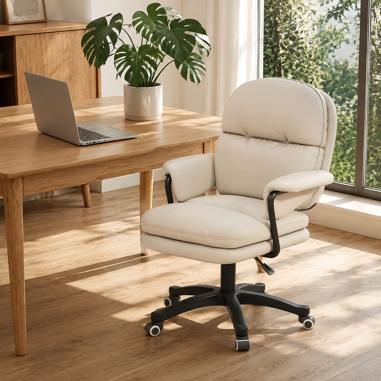 Ergonomischer Computerstuhl, Bürostuhl, Chefstuhl, Heim- und Arbeitszimmerstuhl