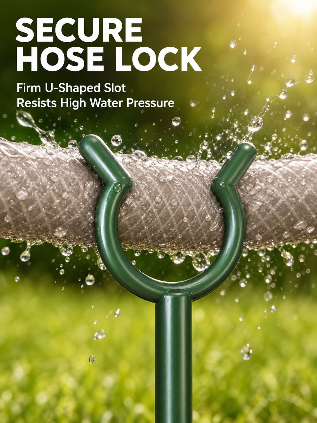 Garden Hose Holder Water Pipe Support Rack