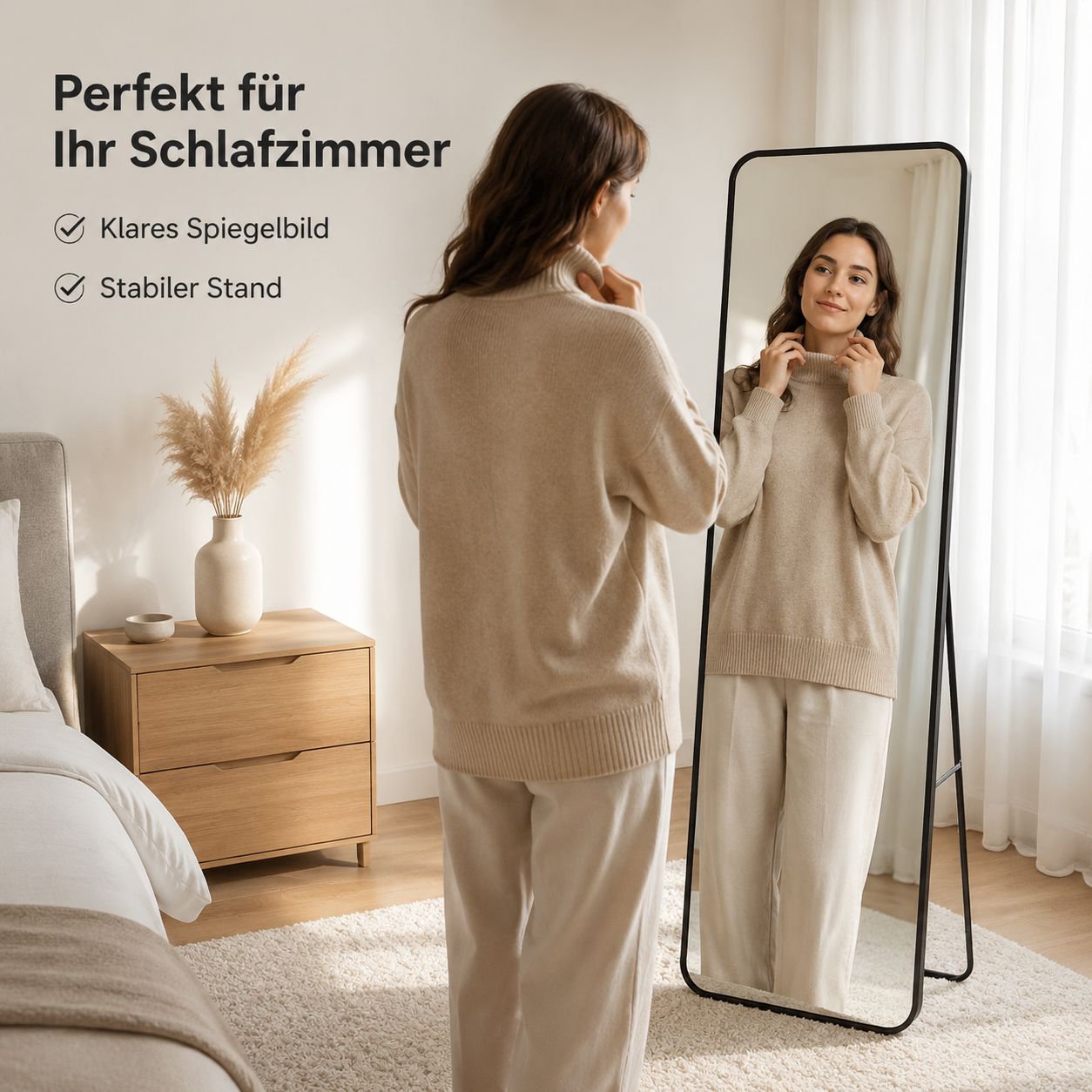 Ganzkörperspiegel für Zuhause, Standspiegel