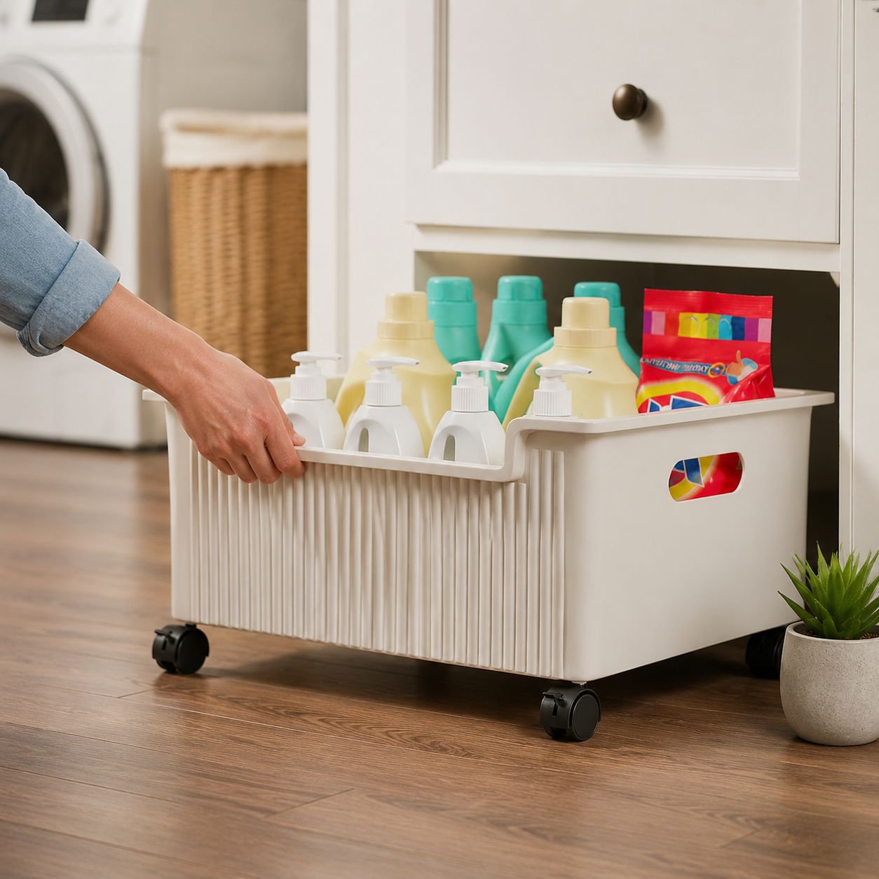 Bathroom Multi-functional Washing Machine Storage Rack