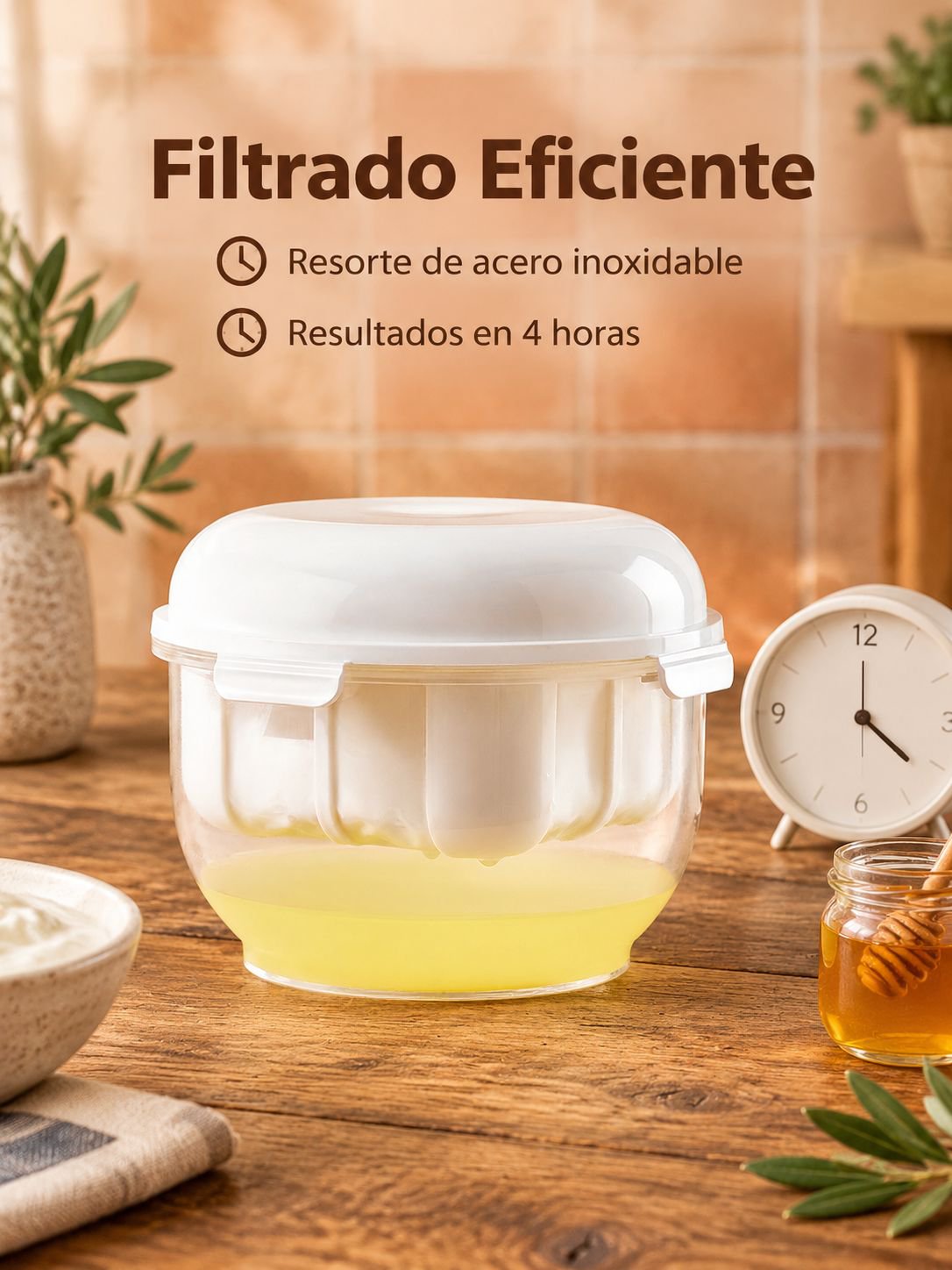 Escurridor multiuso de frutas para uso diario
