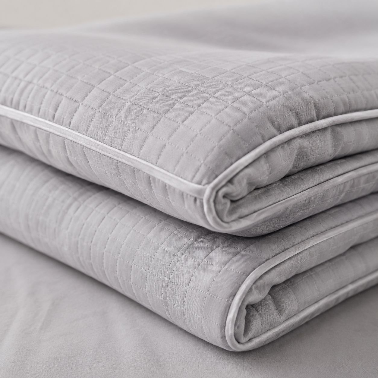 Luxurious comfort cotton dobby quilt