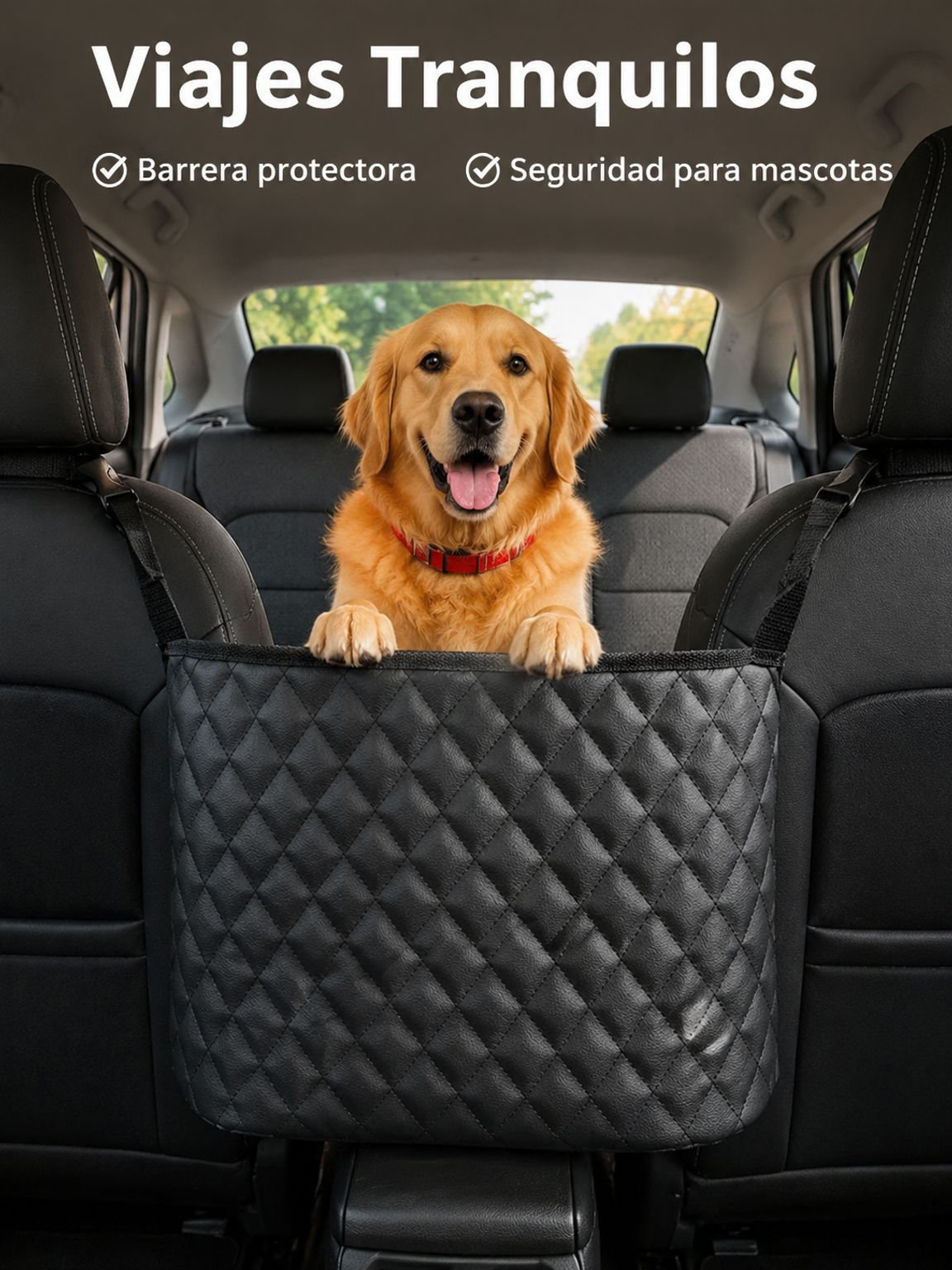 Bolsa colgante multifuncional para asiento de coche