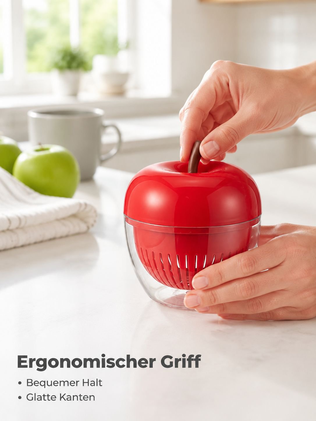 Küchen-Siebkorb für Obst und Gemüse
