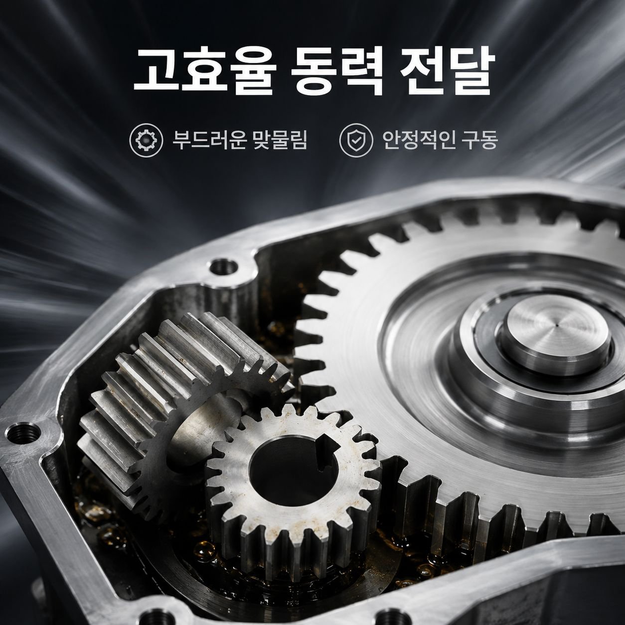 고강도 직침탄 나선 베벨기어