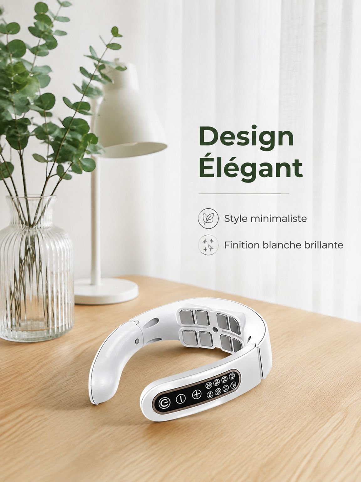 Masseur de cou Home Smart adapté à toutes les morphologies
