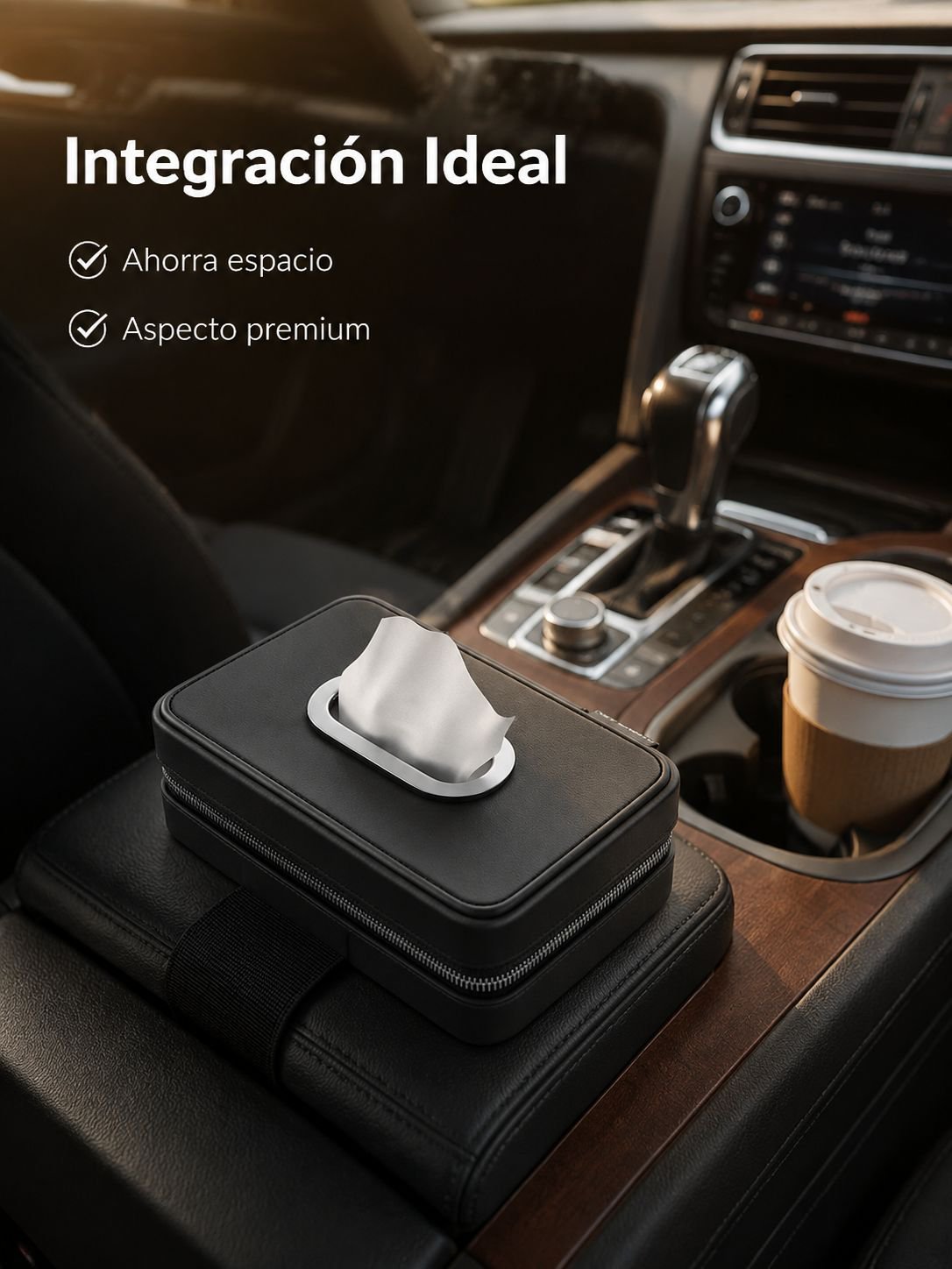 Caja de pañuelos para automóvil Caja de pañuelos para automóvil Caja de pañuelos para automóvil La c