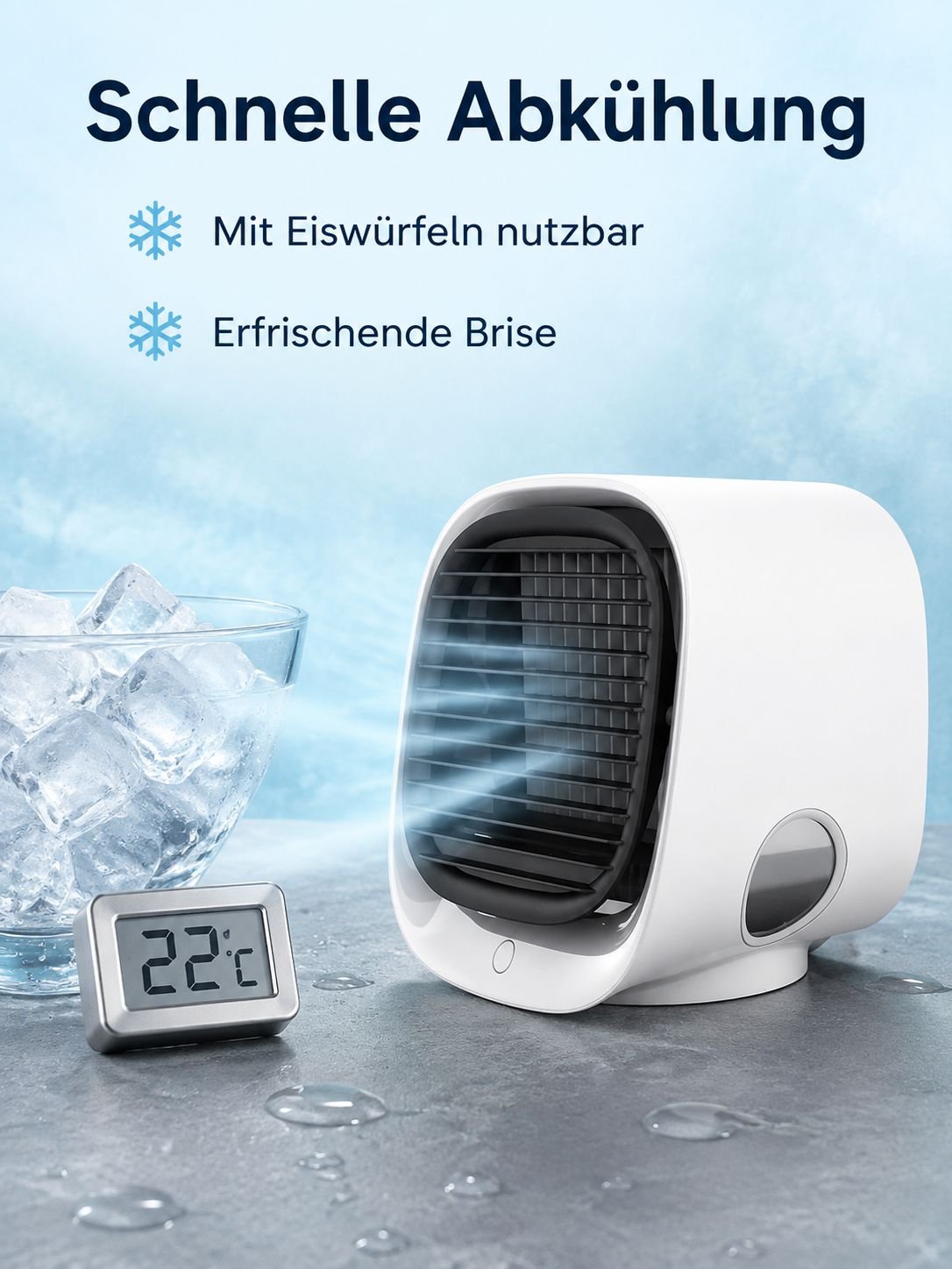 Tragbarer Mini-Luftkühler