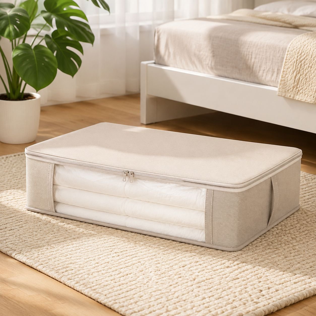 Home Seasonal Storage Box for Clothes and Quilts