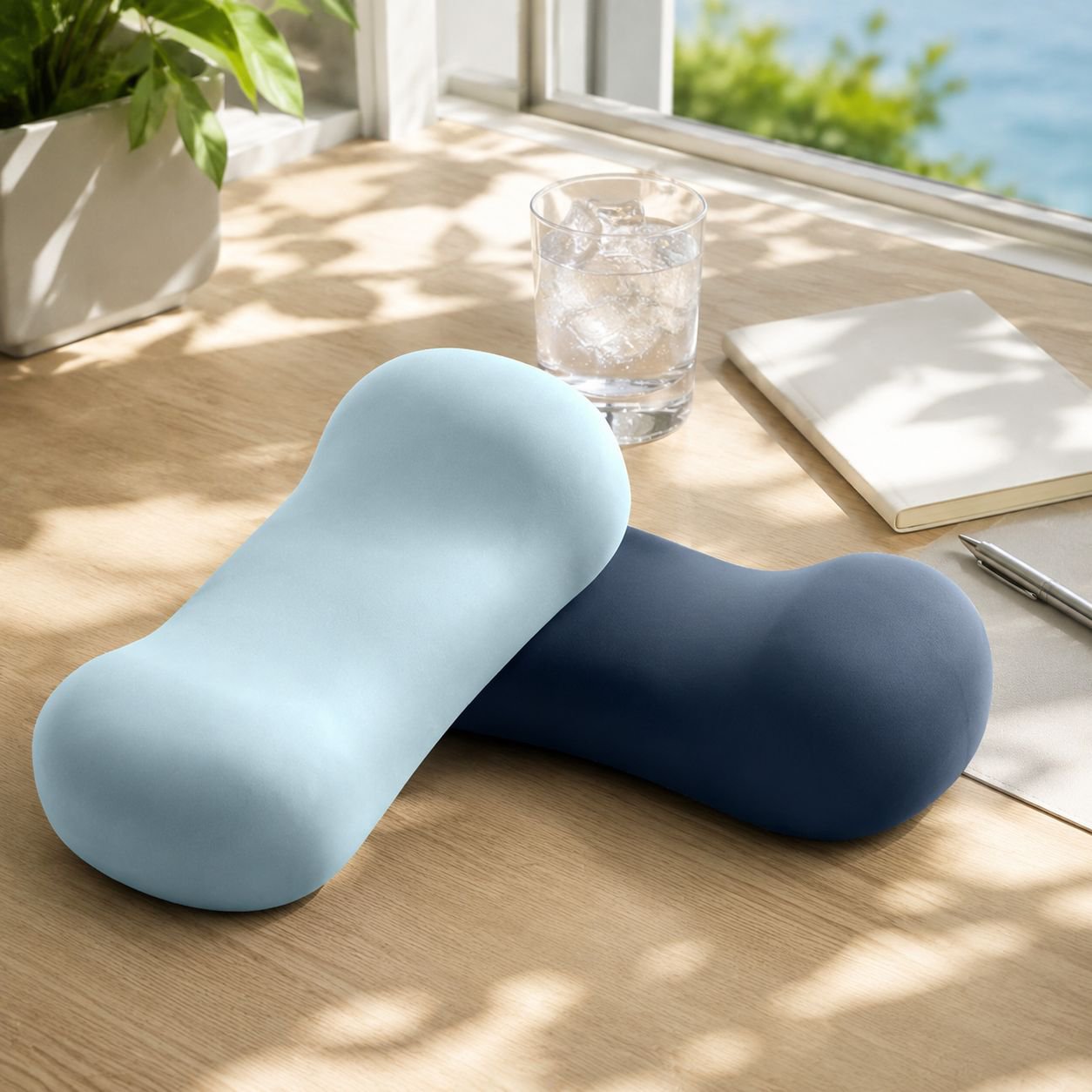 Almohada para siestas con soporte lumbar