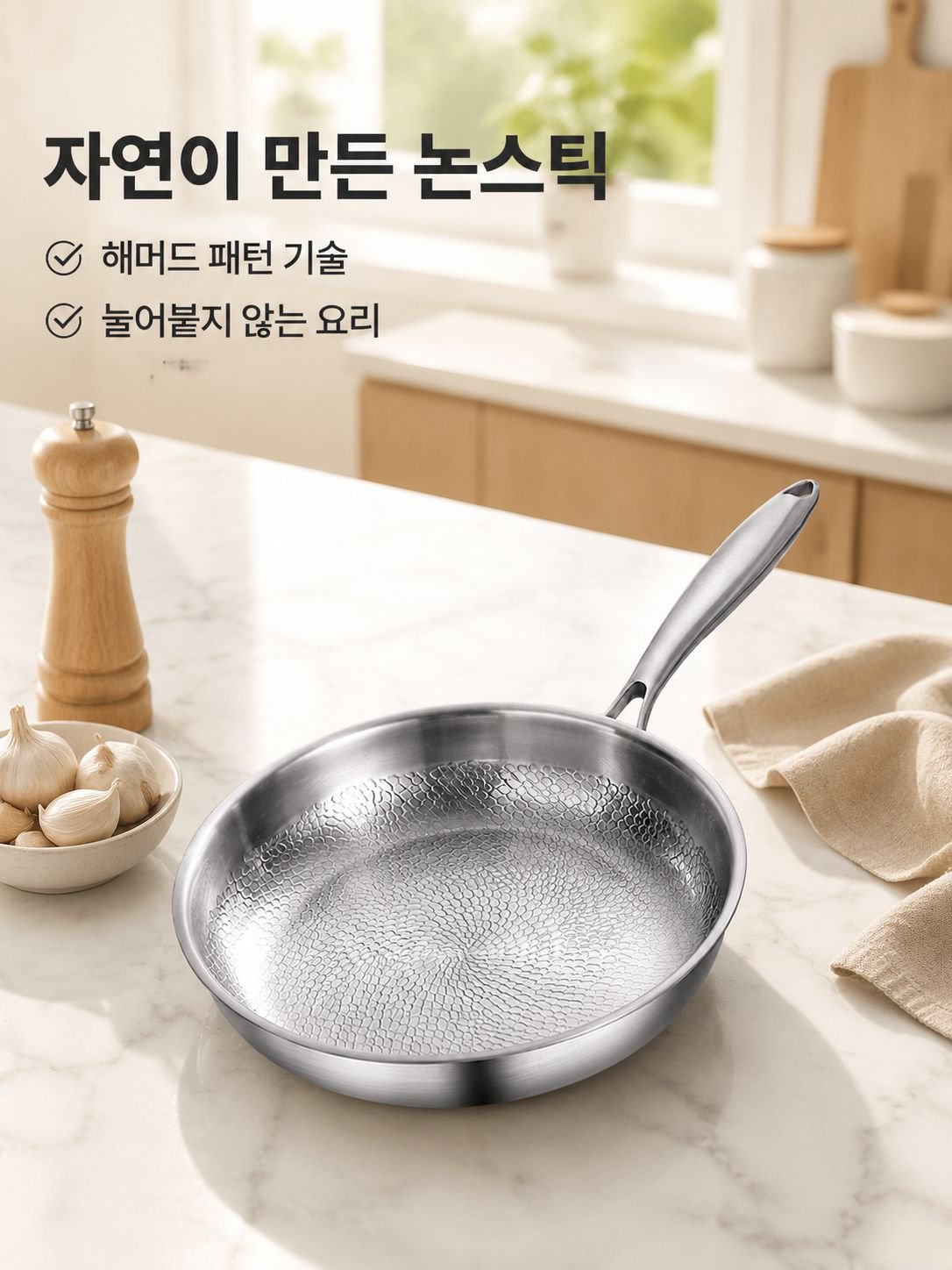무코팅 후라이팬 논스틱 팬