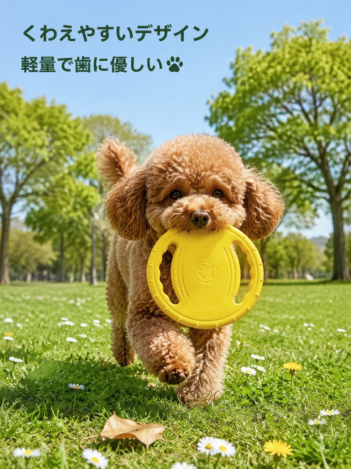 ペット用フォームフリスビー