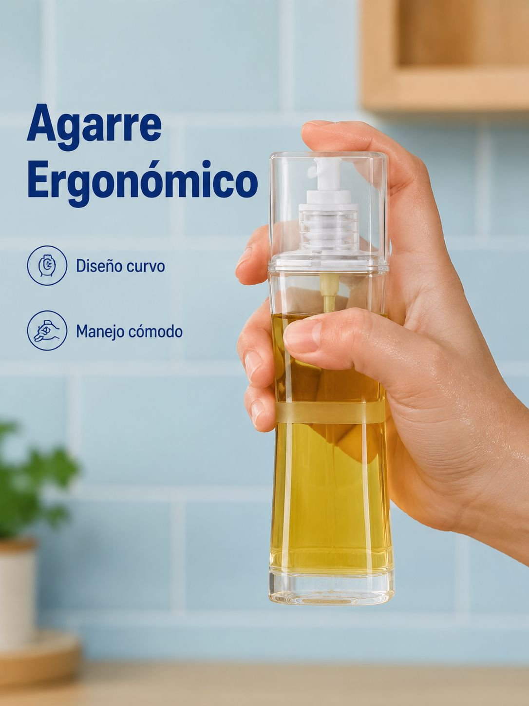 Botella pulverizadora de cocina