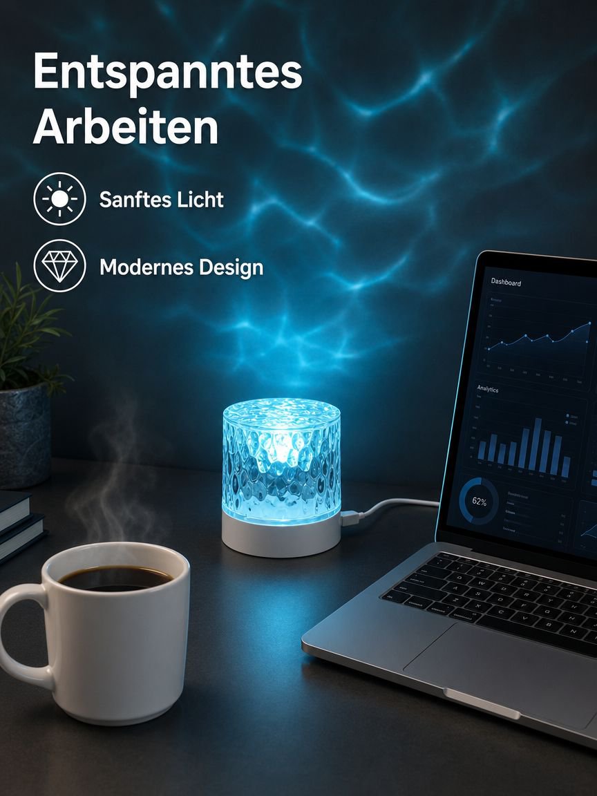 Lichtstarke LED Lampe für Ambiente und Wohlfühlmomente