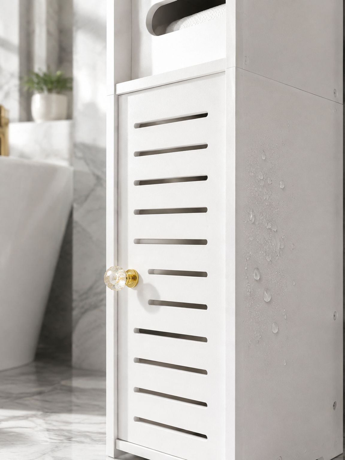 Organizador de baño para artículos de higiene