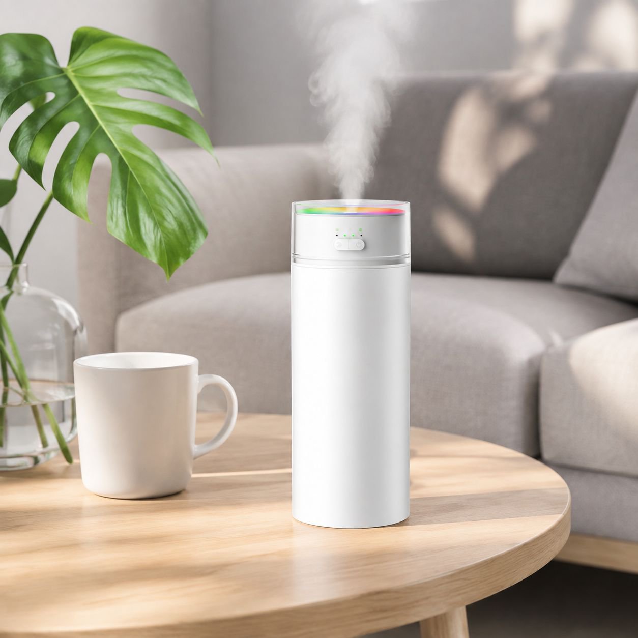 Aromaluftbefeuchter mit 500ml Tank, großem Akku und tragbarem Design
