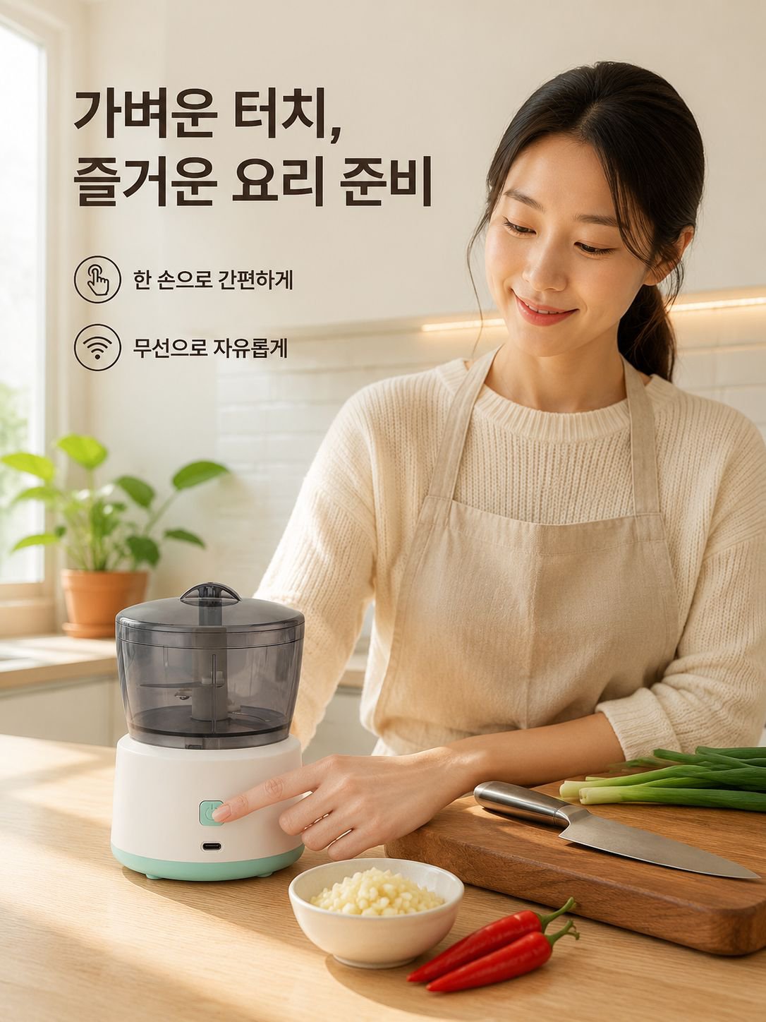 다기능 블렌더 미니 푸드 프로세서