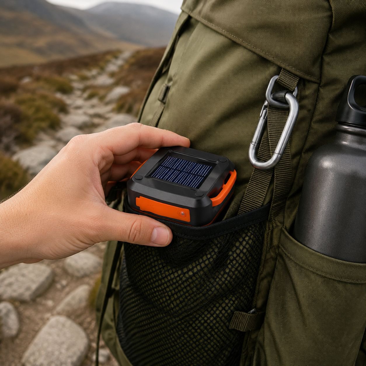 Multi-functional Portable Camping Light Solar Emergency Lamp