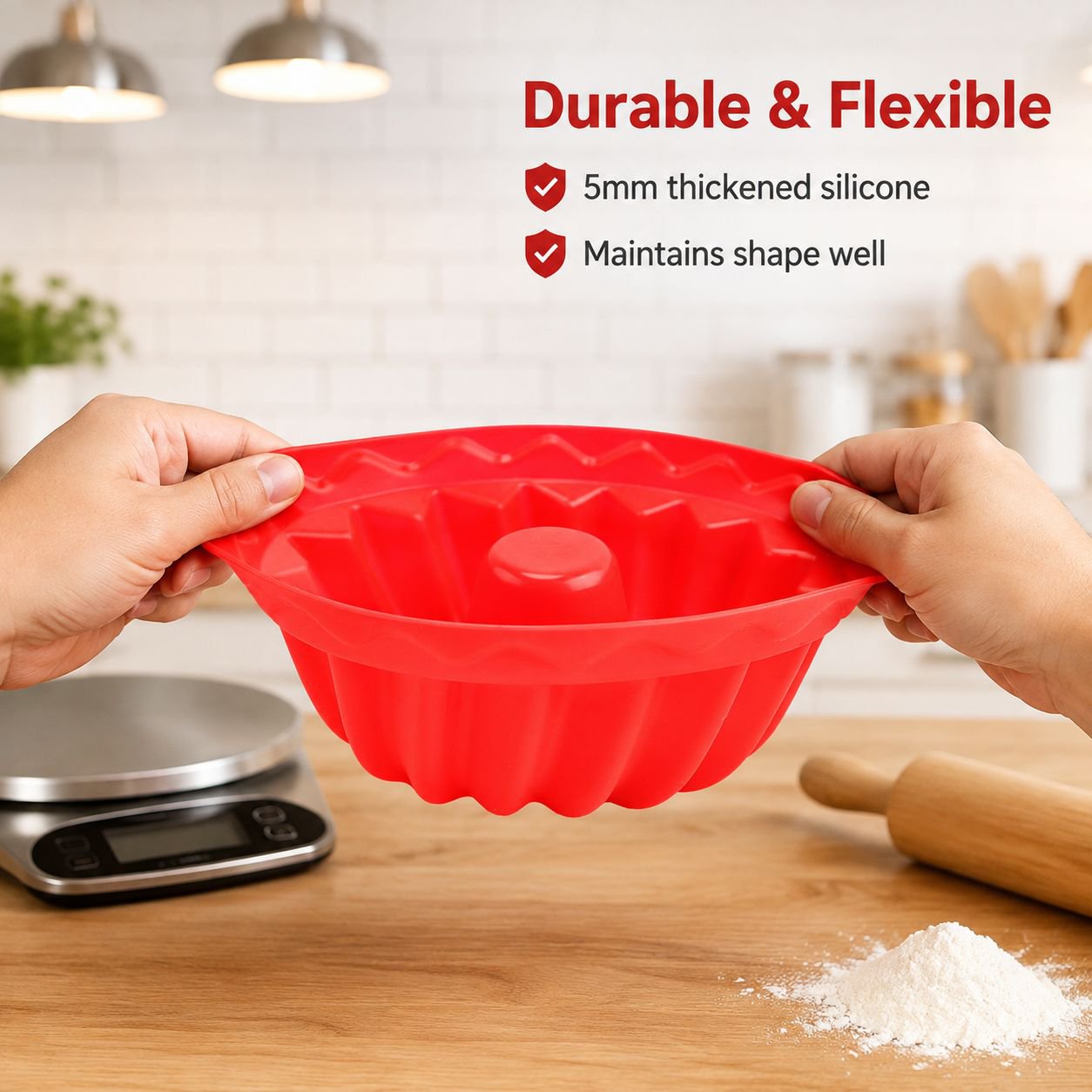 Silicone Muffin Cupcake Baking Mold