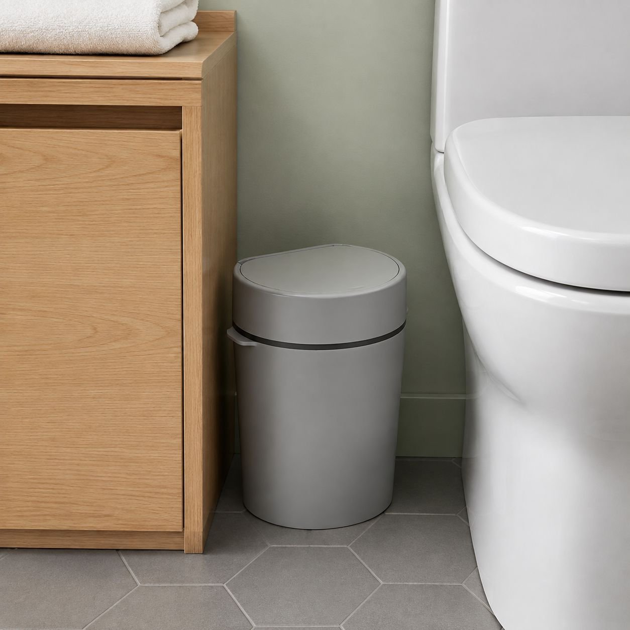 Press Pop-up Multi-functional Trash Can