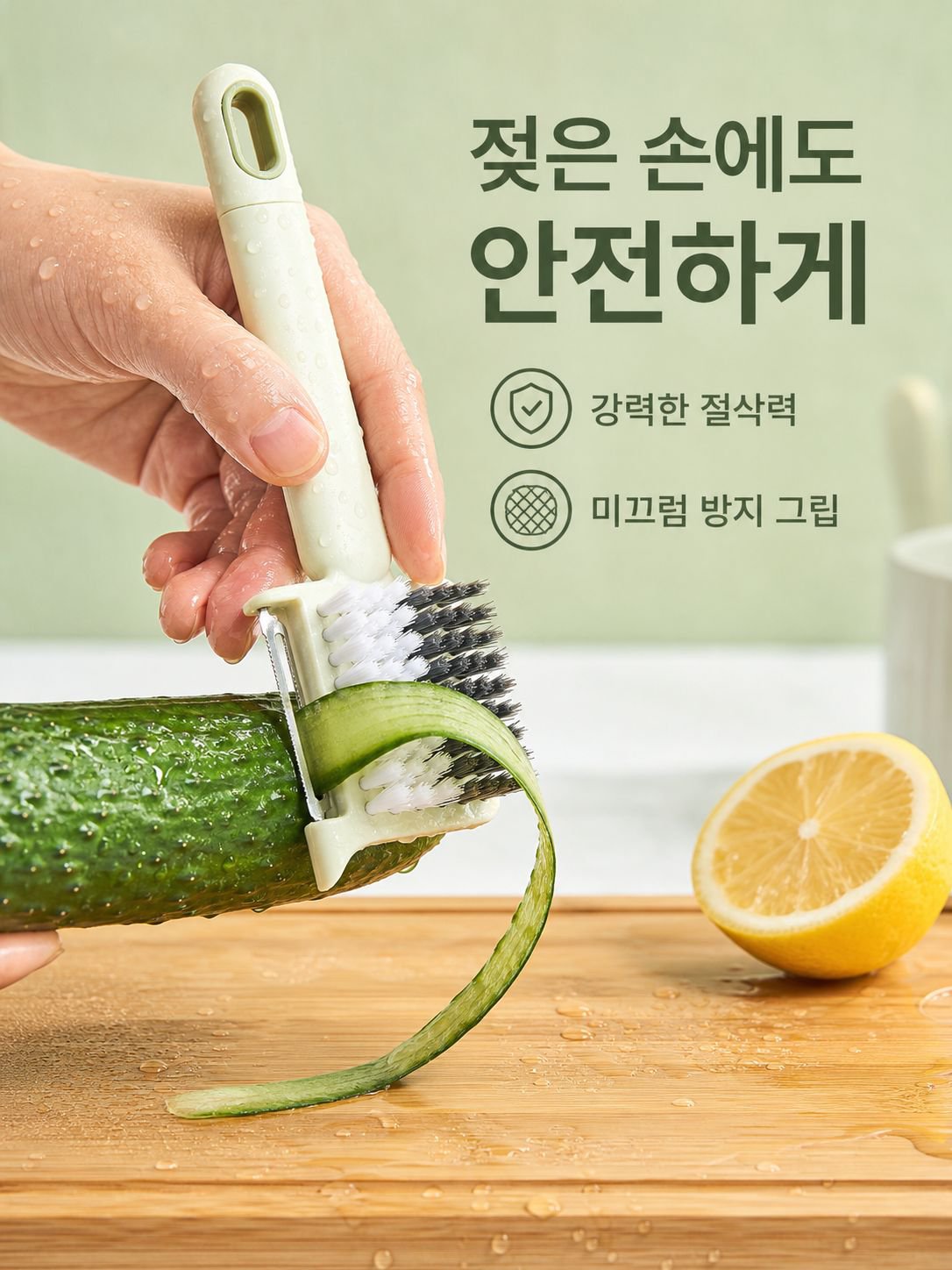 다용도 과일·채소 브러시