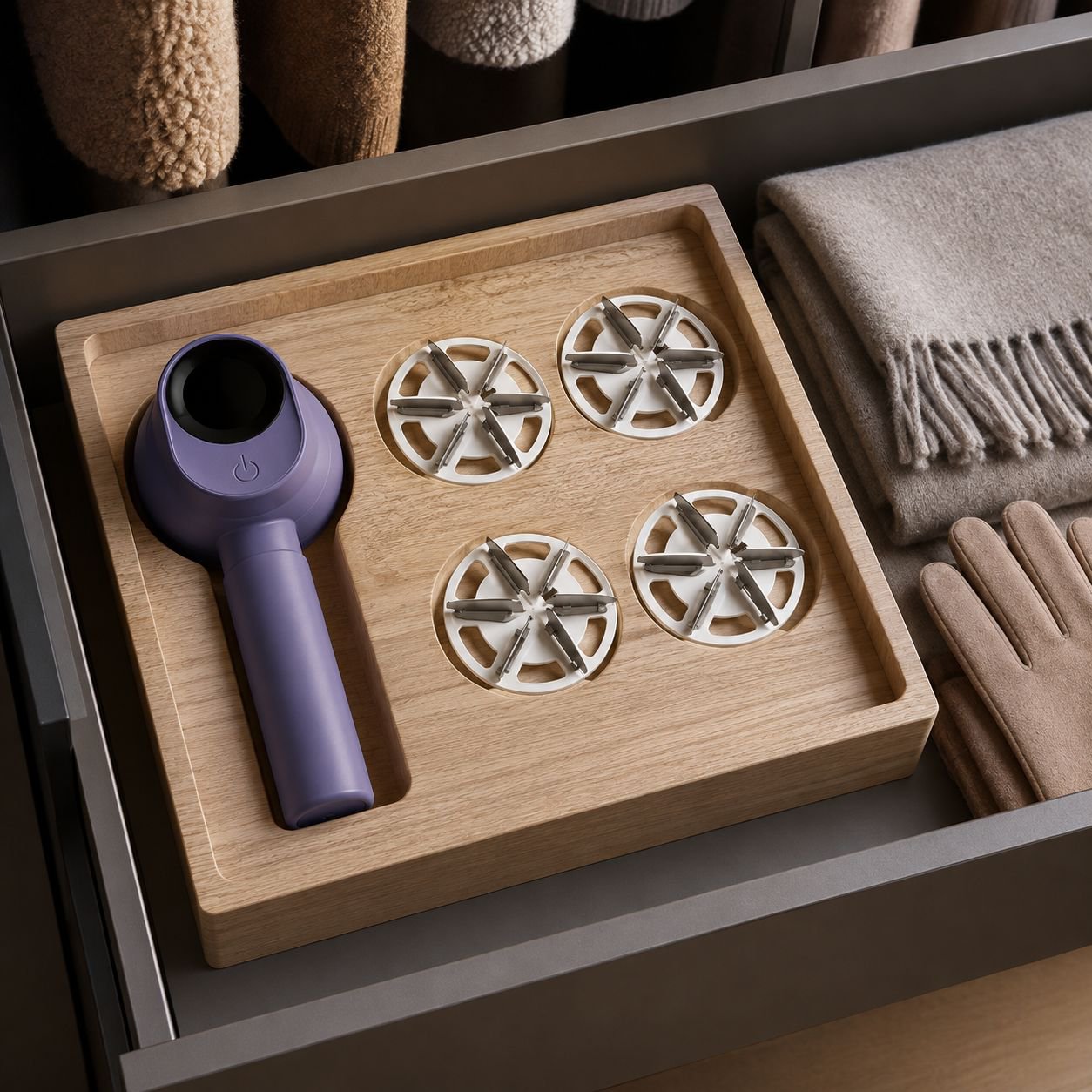 Easy-to-clean lint remover design