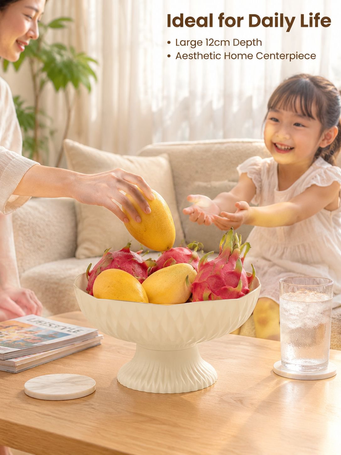 Fruit and dried fruit plate