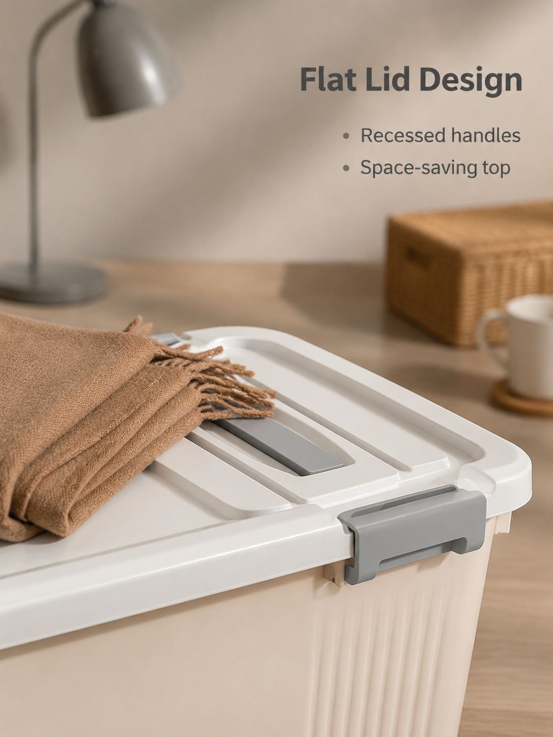 Multi-purpose storage box with large capacity