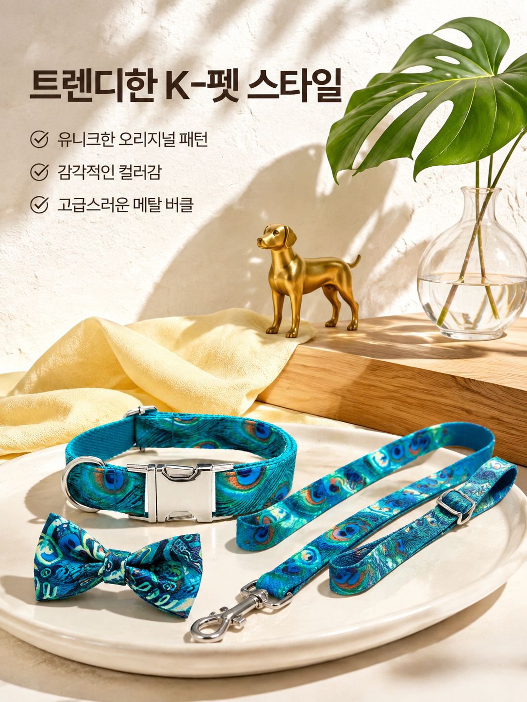 애완견 목줄과 리드줄