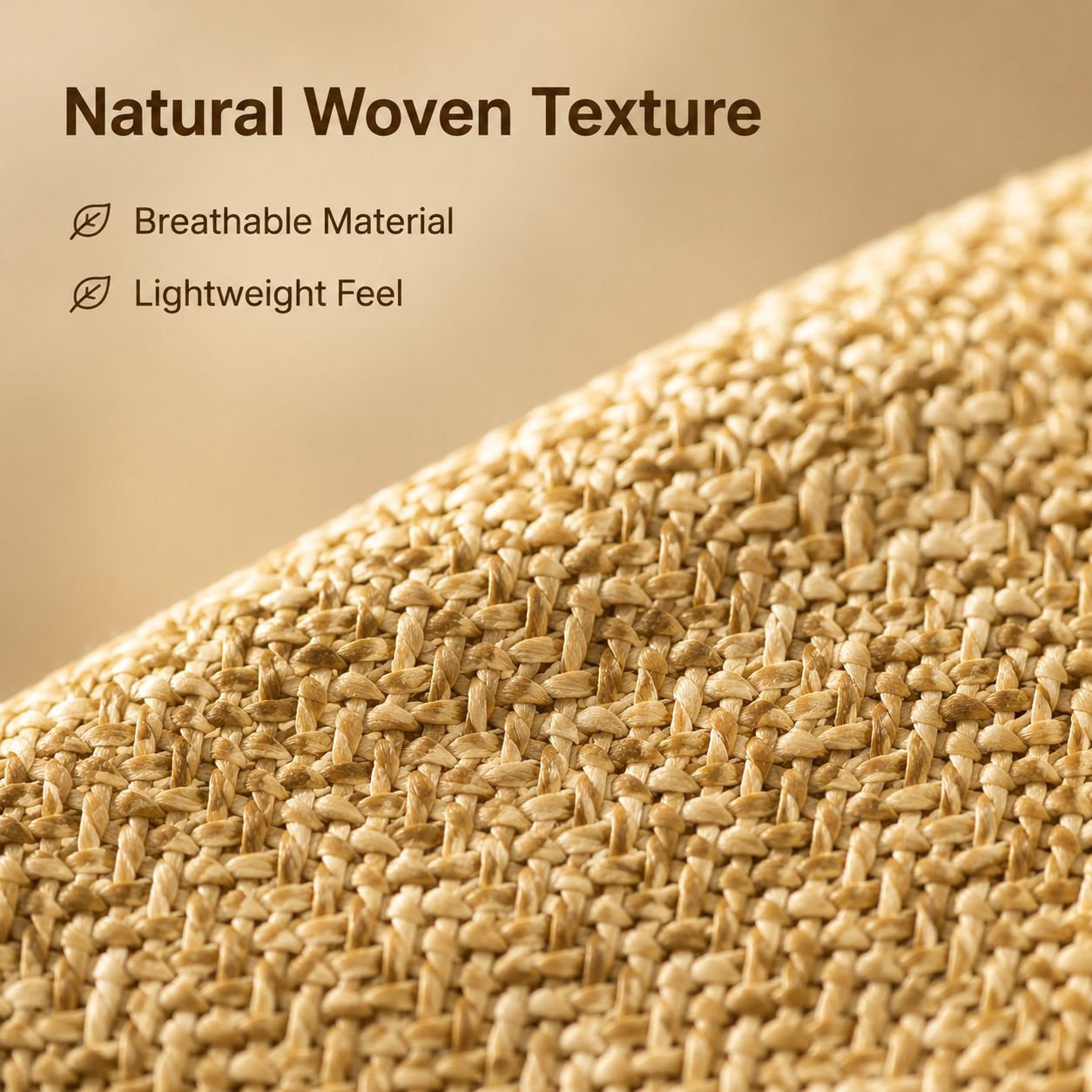 New Summer Woven Large Handbag