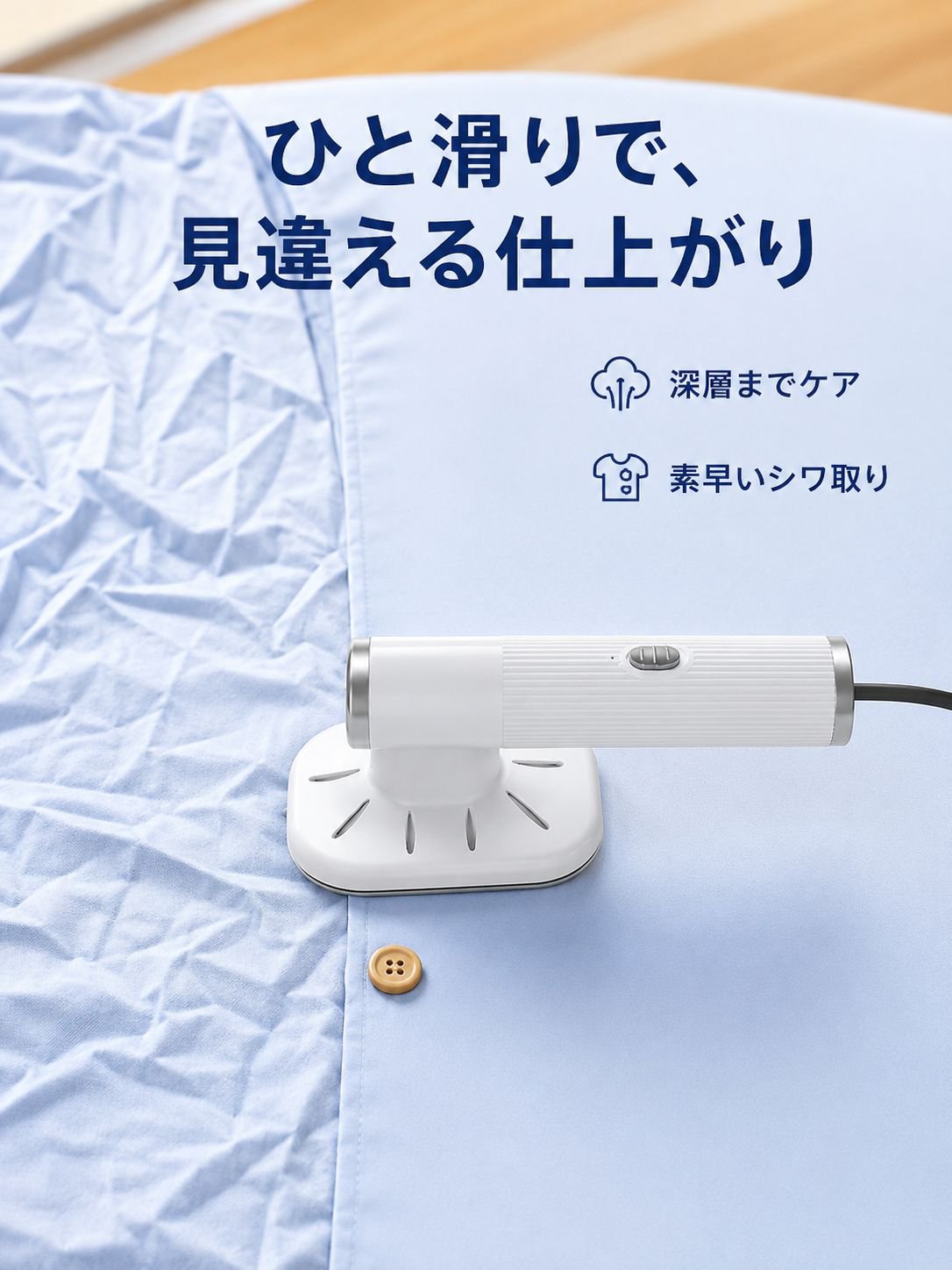 多機能家庭用ミニハンディスチームアイロン 携帯型ヘアアイロン