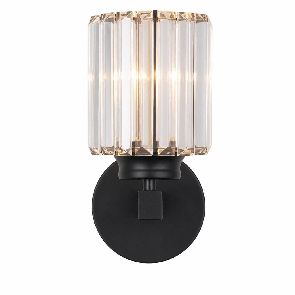 Minimalist American crystal wall lamp, modern home decor, suitable for various spaces