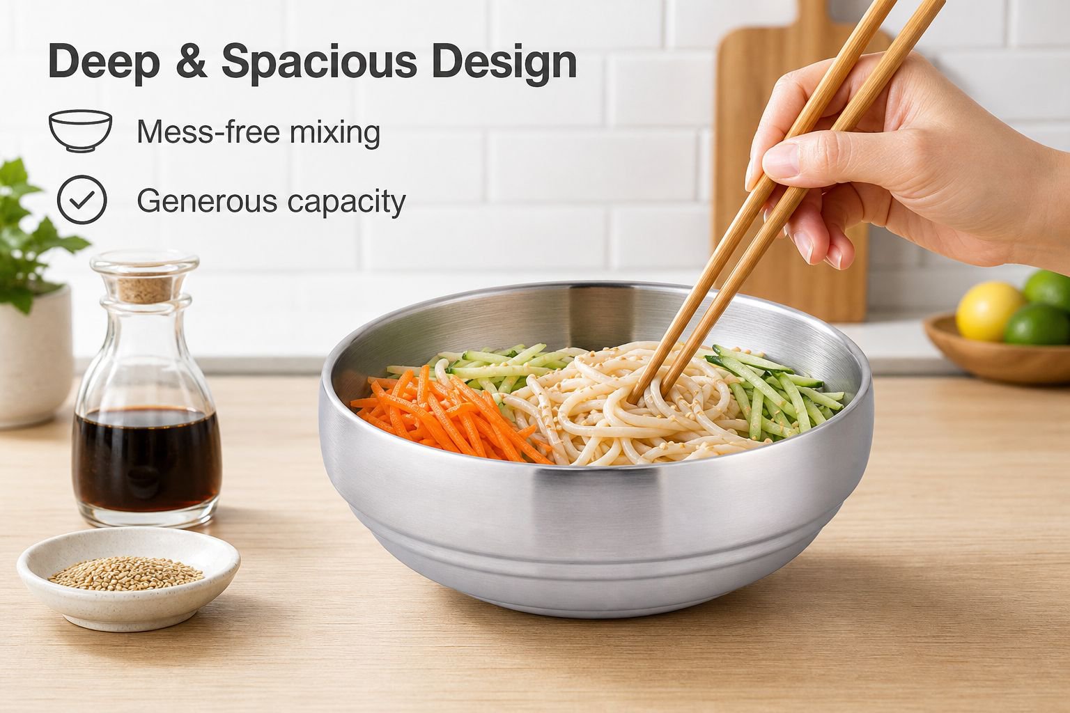 Double Insulated Cold Noodle Bowl