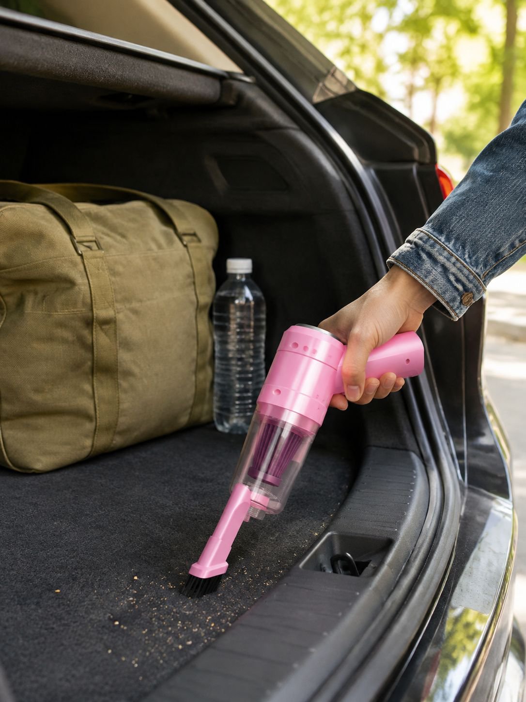 JMY handheld vacuum cleaner for home and car use