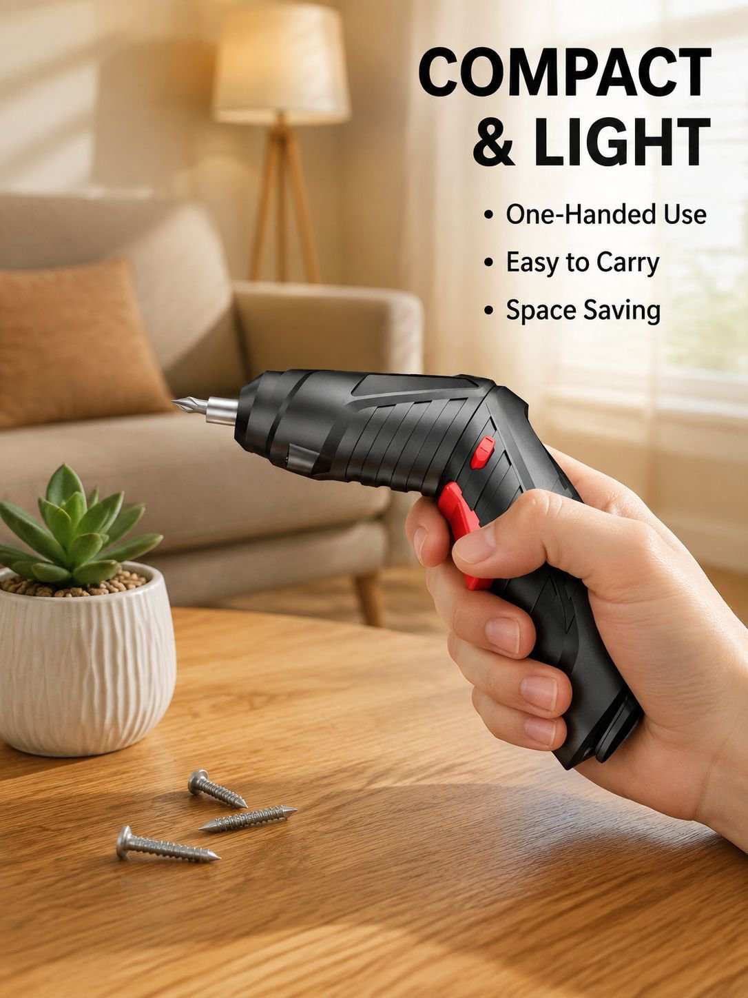 Small Multifunctional Rechargeable Electric Screwdriver