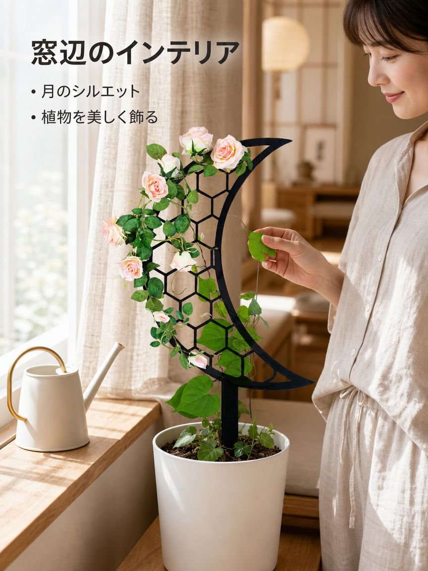 月の登攀用トレリス