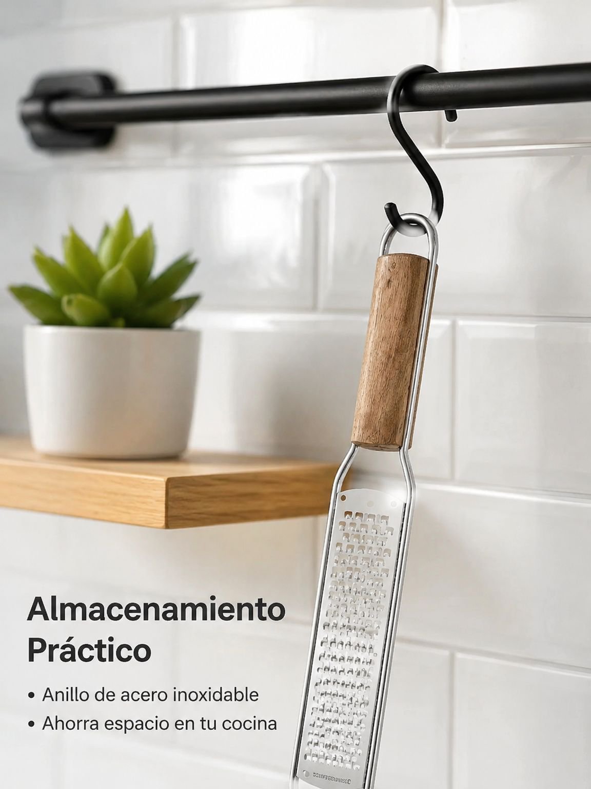 Rallador multifuncional para salsas y repostería