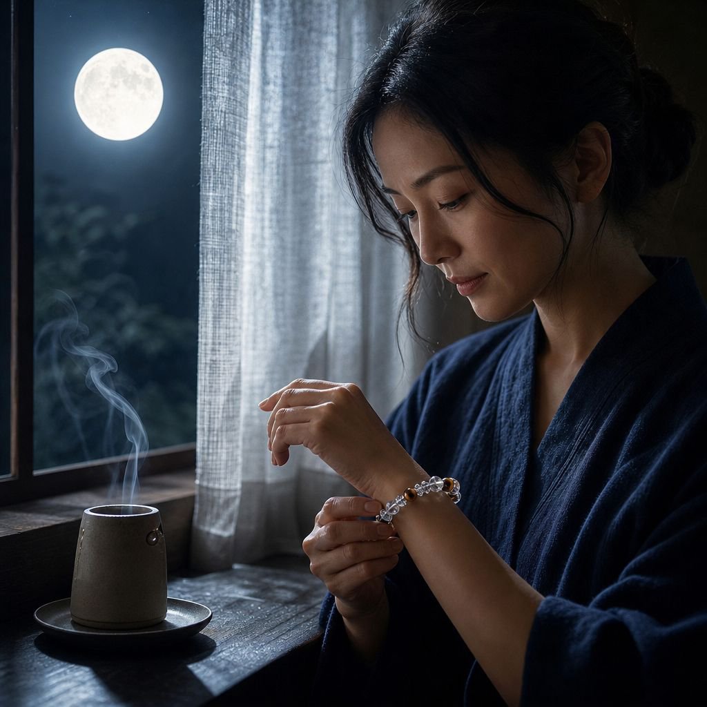 満ちる月の夜に。心とストーンを清める浄化儀式