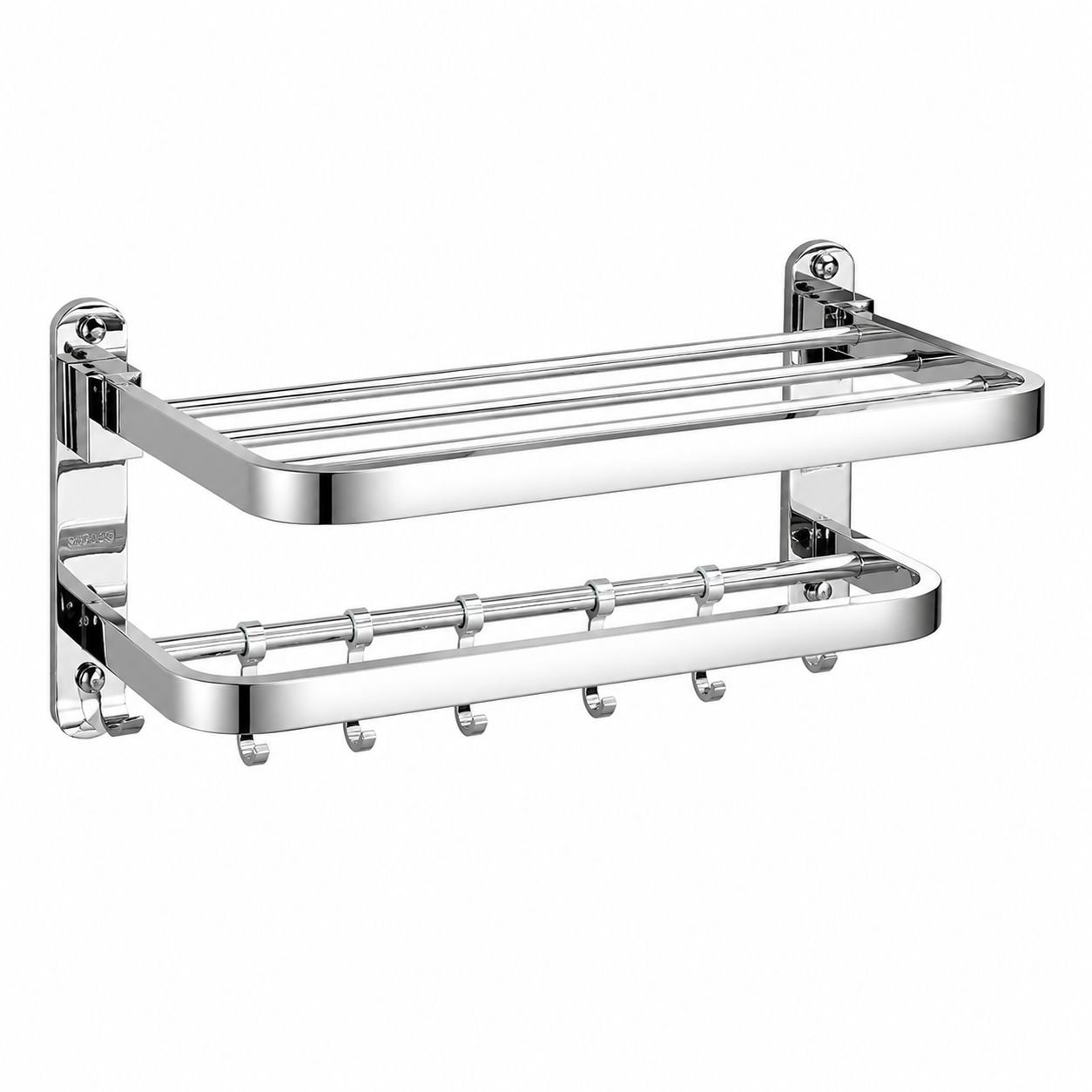 Stainless Steel Bathroom Towel Shelf