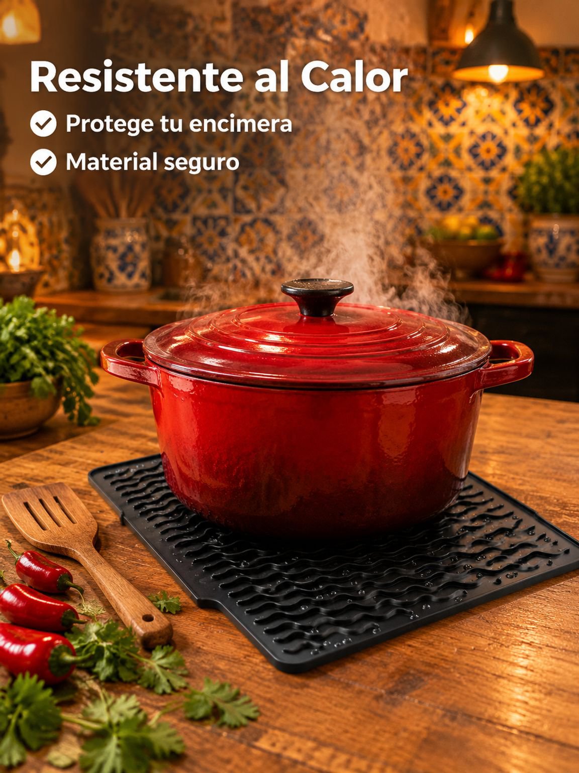 Alfombrilla de silicona para el desagüe del fregadero de la cocina