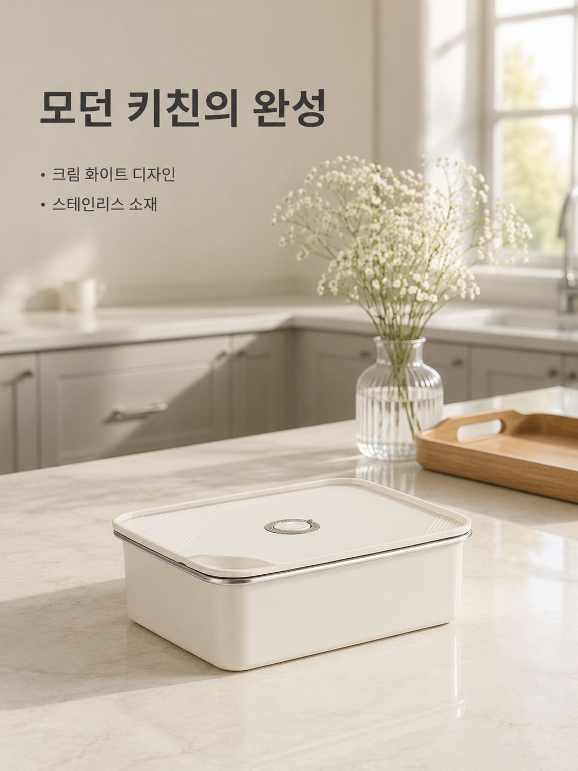 스테인리스강 항균 밀봉 신선함