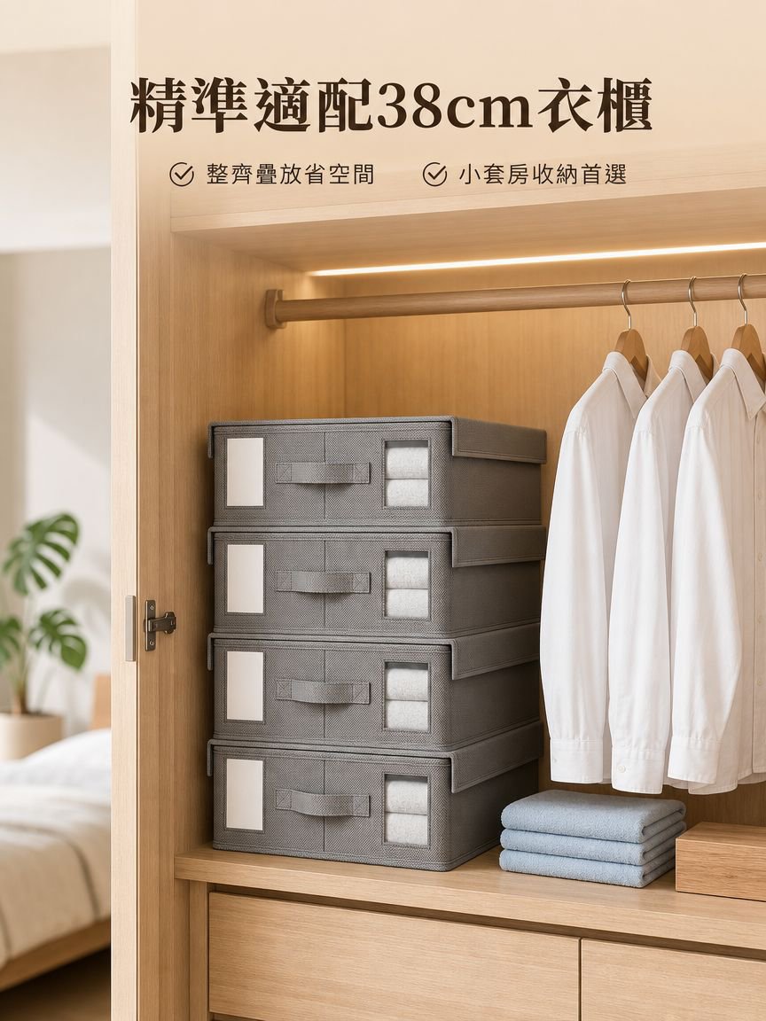 四件套無紡布整理盒