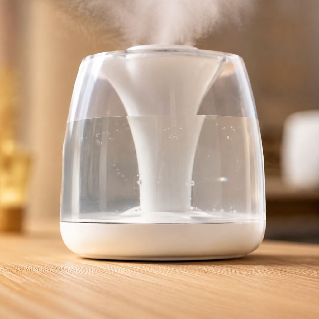 操作簡単な家庭用静音加湿器