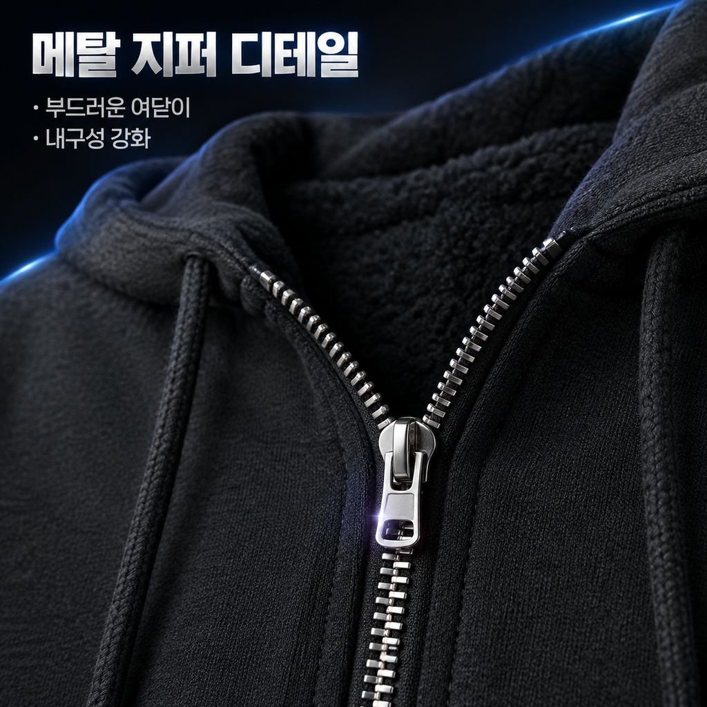 남성용 후드 스웨트셔츠 가디건