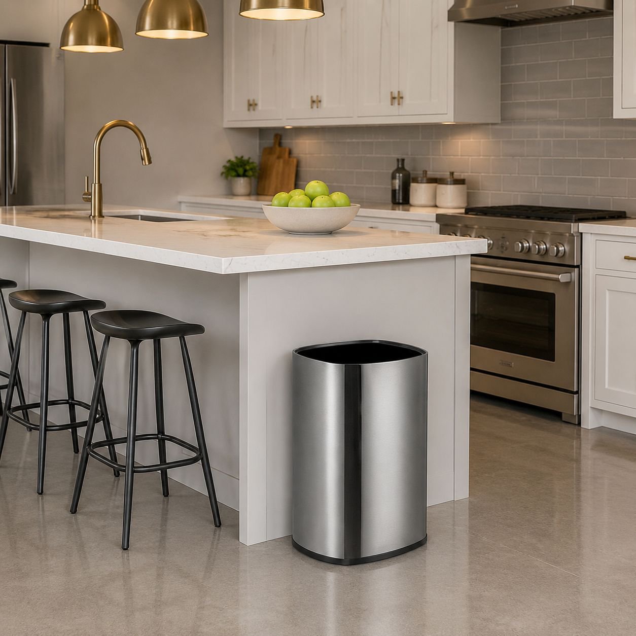 Multi-functional Household Trash Bag Storage Bin