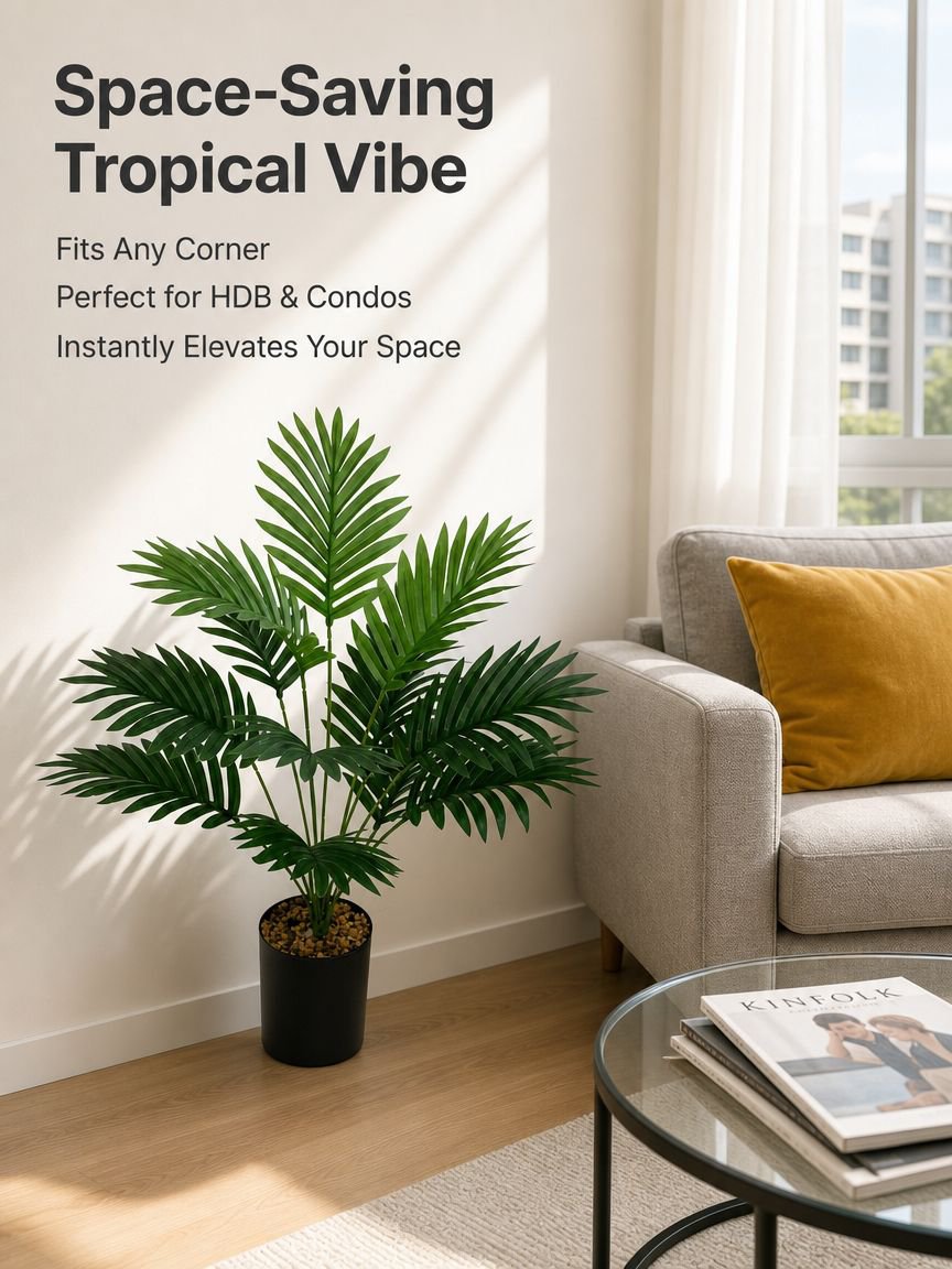 Green plants, potted plants, living room decoration, fake trees, scattered sunflowers