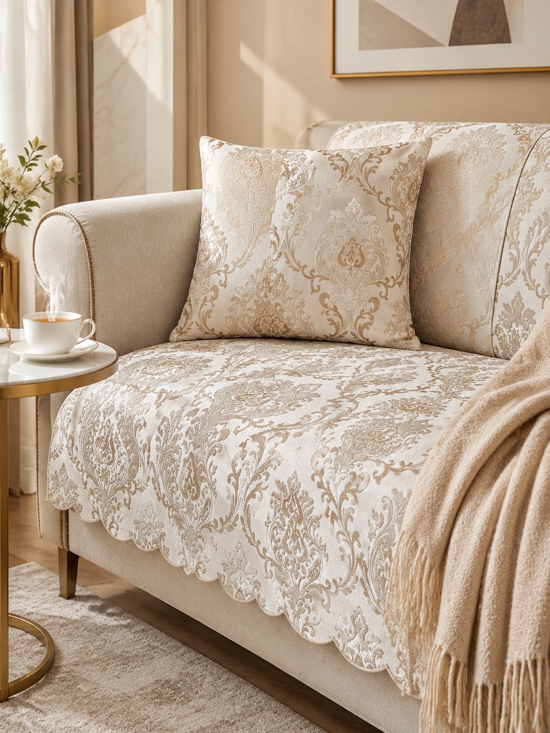 Luxuriöses Sofa-Kissen im modernen europäischen Stil