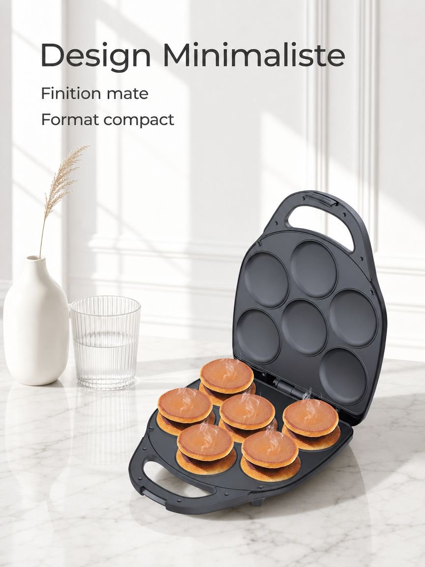 Appareil à pain, gâteau et hamburger multifonction pour le petit-déjeuner